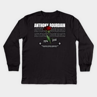 Anthony Bourdain // Flower Kids Long Sleeve T-Shirt